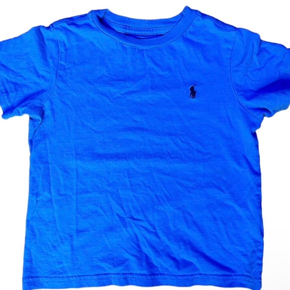 Blue polo baby tee - Picture 1 of 2